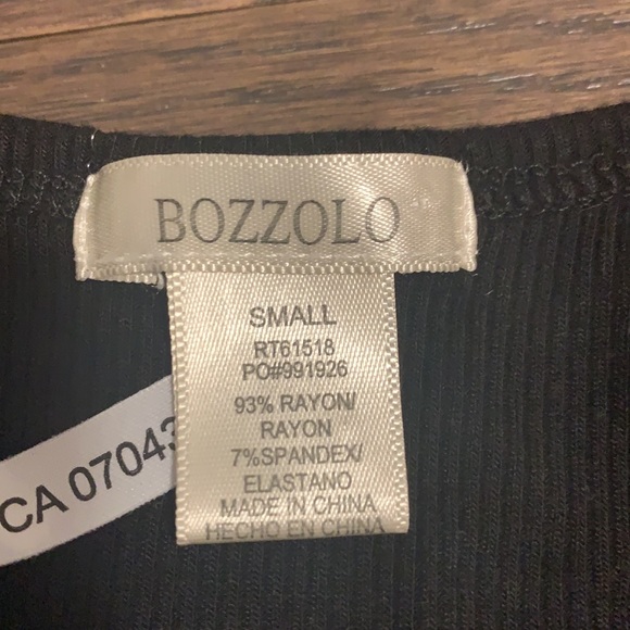 BOZZOLO halter neck button up tank - Picture 2 of 3